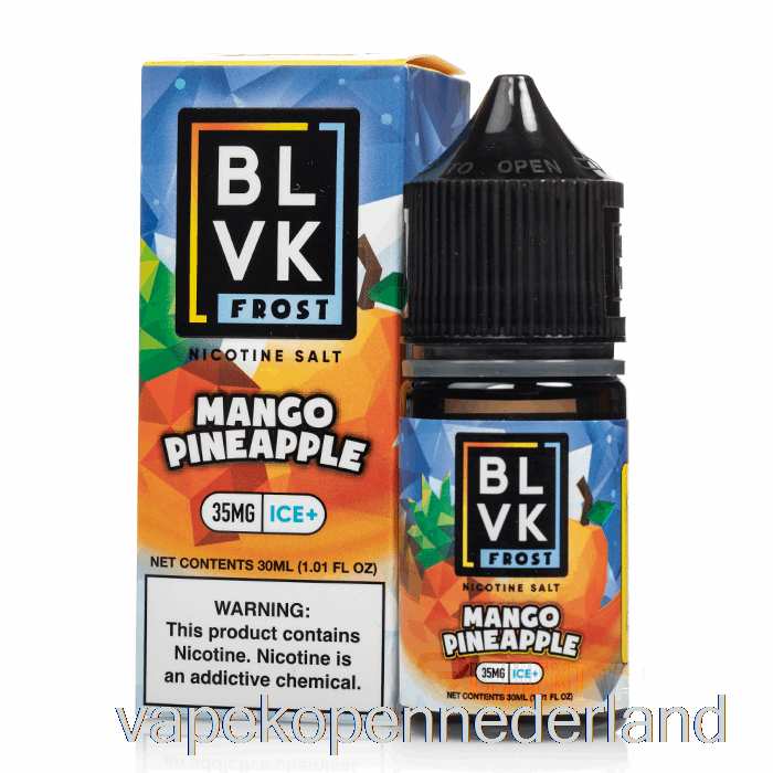 Elektronische Sigaret Vape Mango Ananas - Blivk Vorstzouten - 30ml 50mg